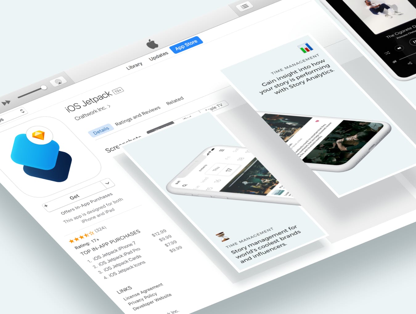 时尚多用途iOS APP UI KITS插图