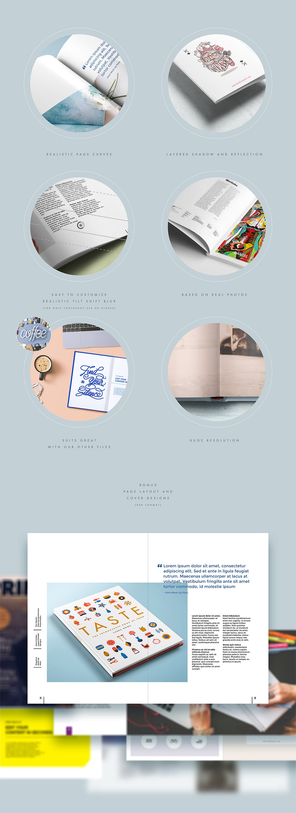 10+GB出版印刷样机超级素材包 Print Mock Up Pack插图(11)