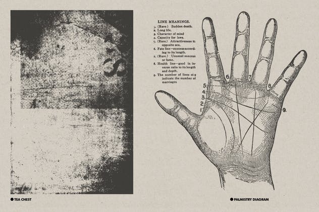 30个复古怀旧风格纹理素材包 Vintage Textures Pack插图(2)