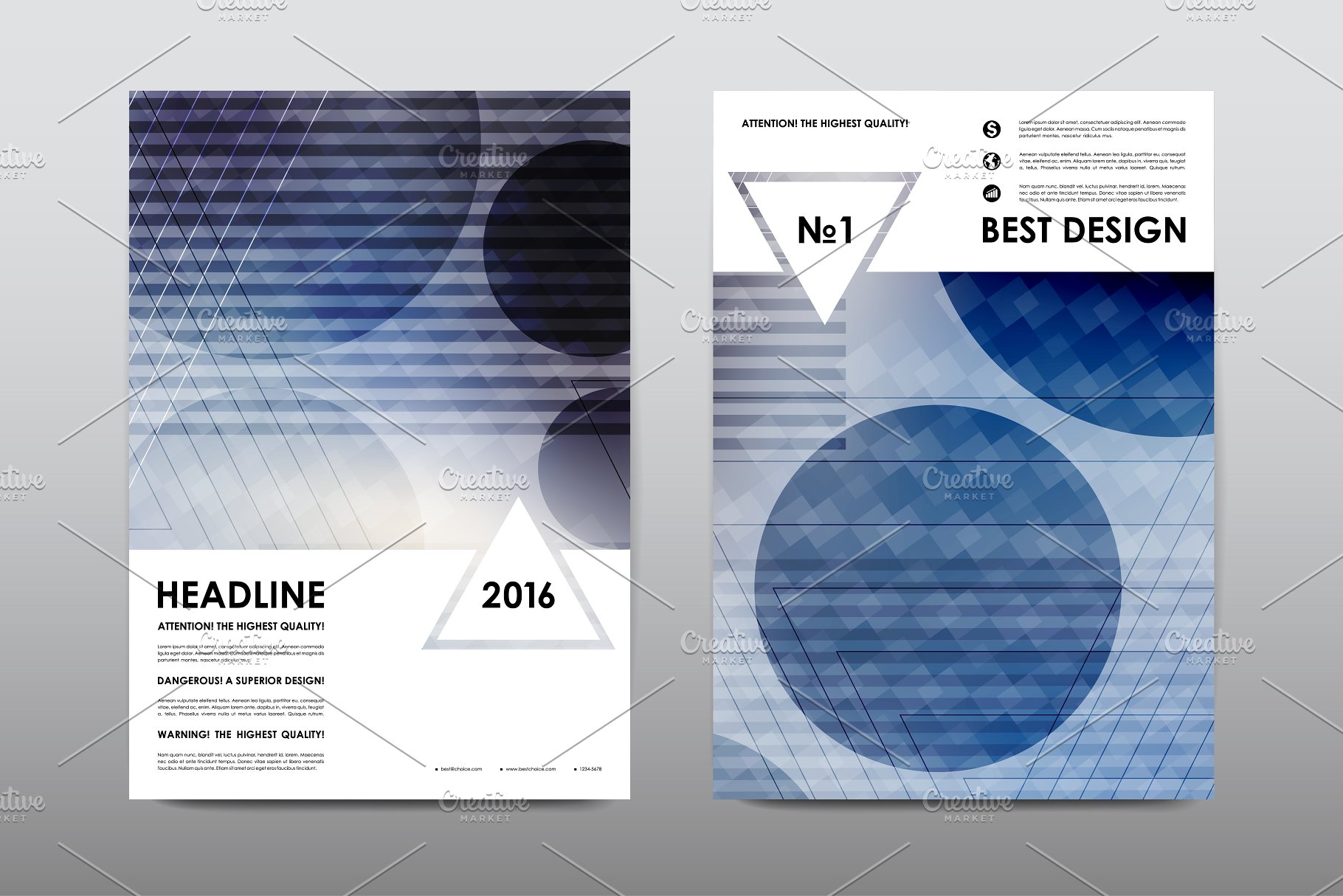 50+商业企业宣传小册子模板 50+ Business Brochures Bundle插图(36)