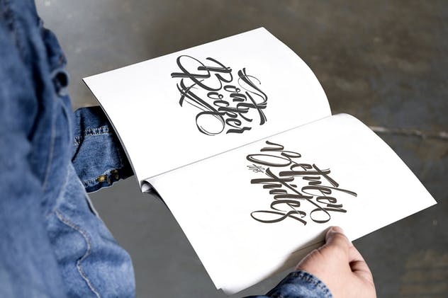 多用途杂志目录宣传册样机 Brochure Magazine Booklet Catalog Mock-Up插图(9)