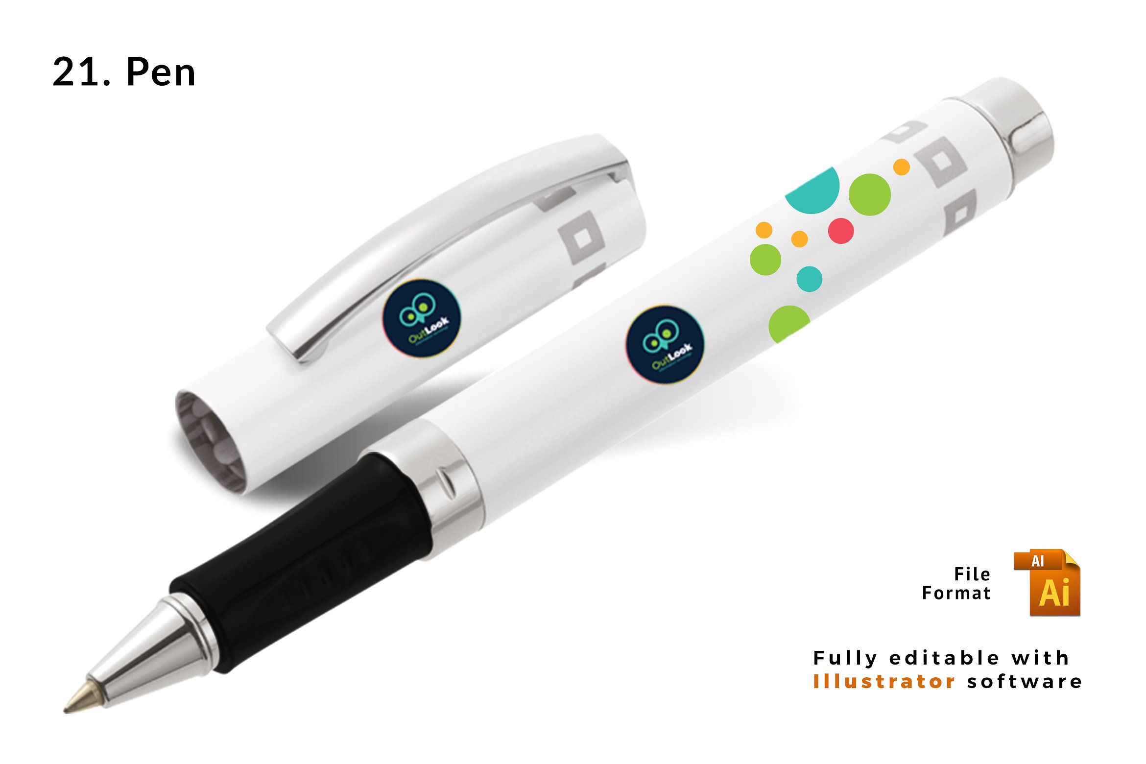 超级品牌 VI 展示样机集合 Branding Corporate Identity插图(21)