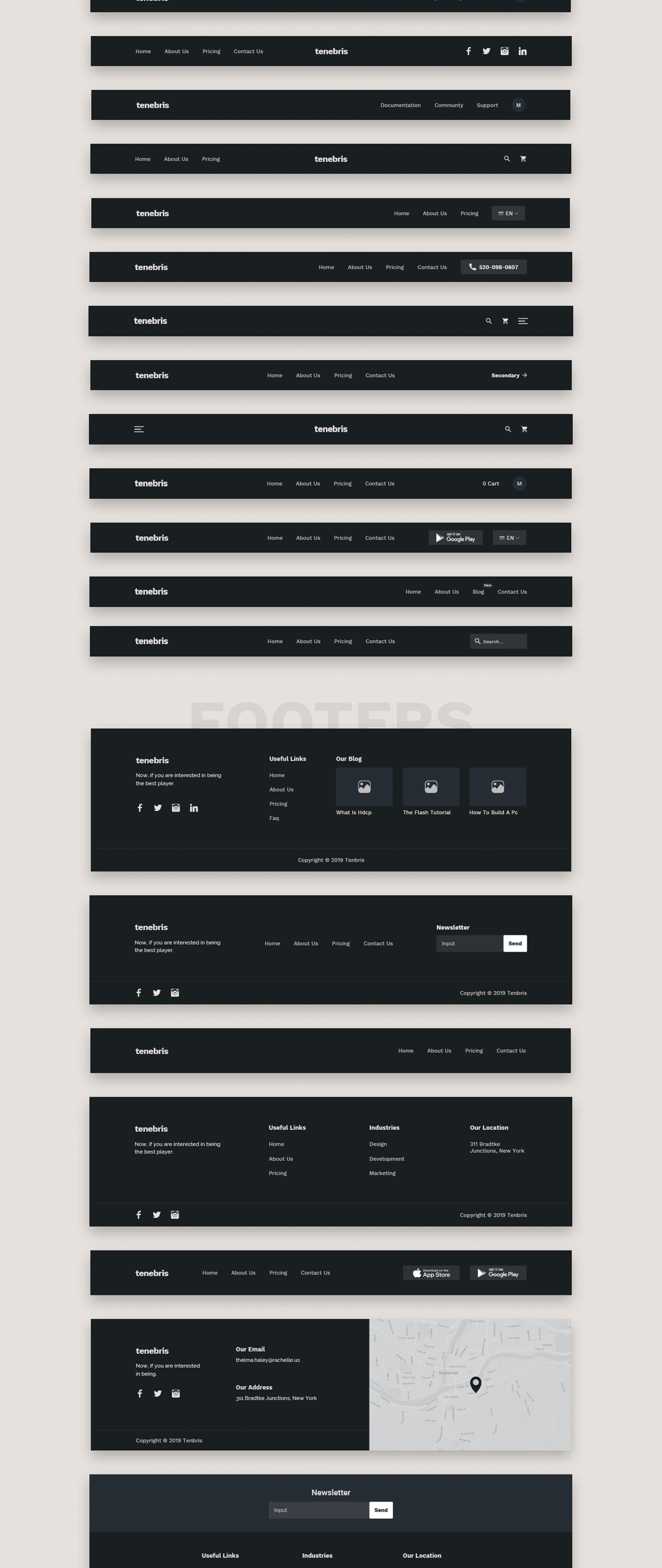 素材库下午茶:200+元素快速原型制作线框套件插图(6)