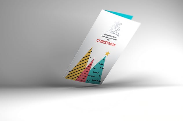 邀请函/明信片/贺卡样机模板 Invitation/ Greeting Card Mockups插图(4)