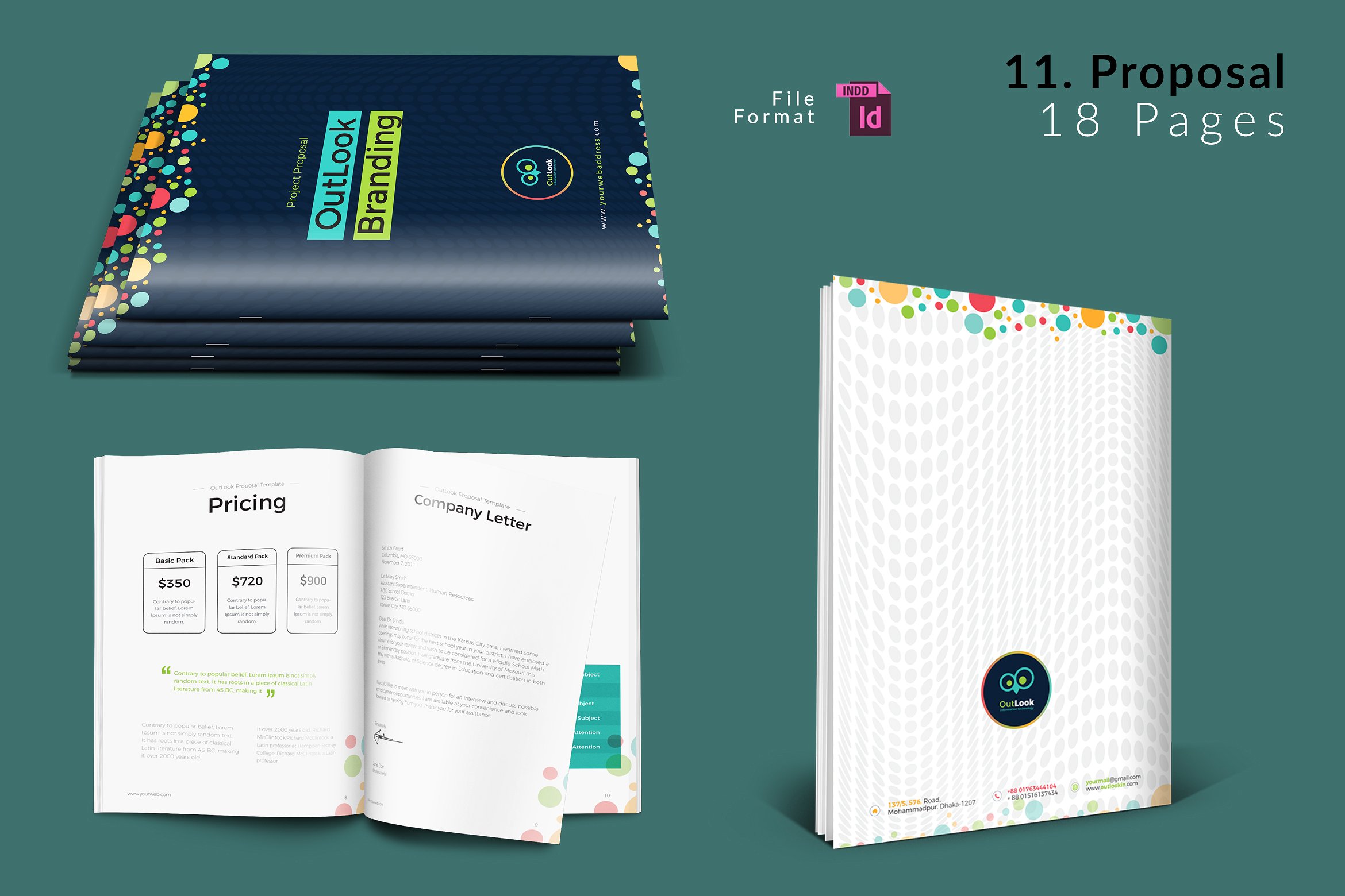 超级品牌 VI 展示样机集合 Branding Corporate Identity插图(13)