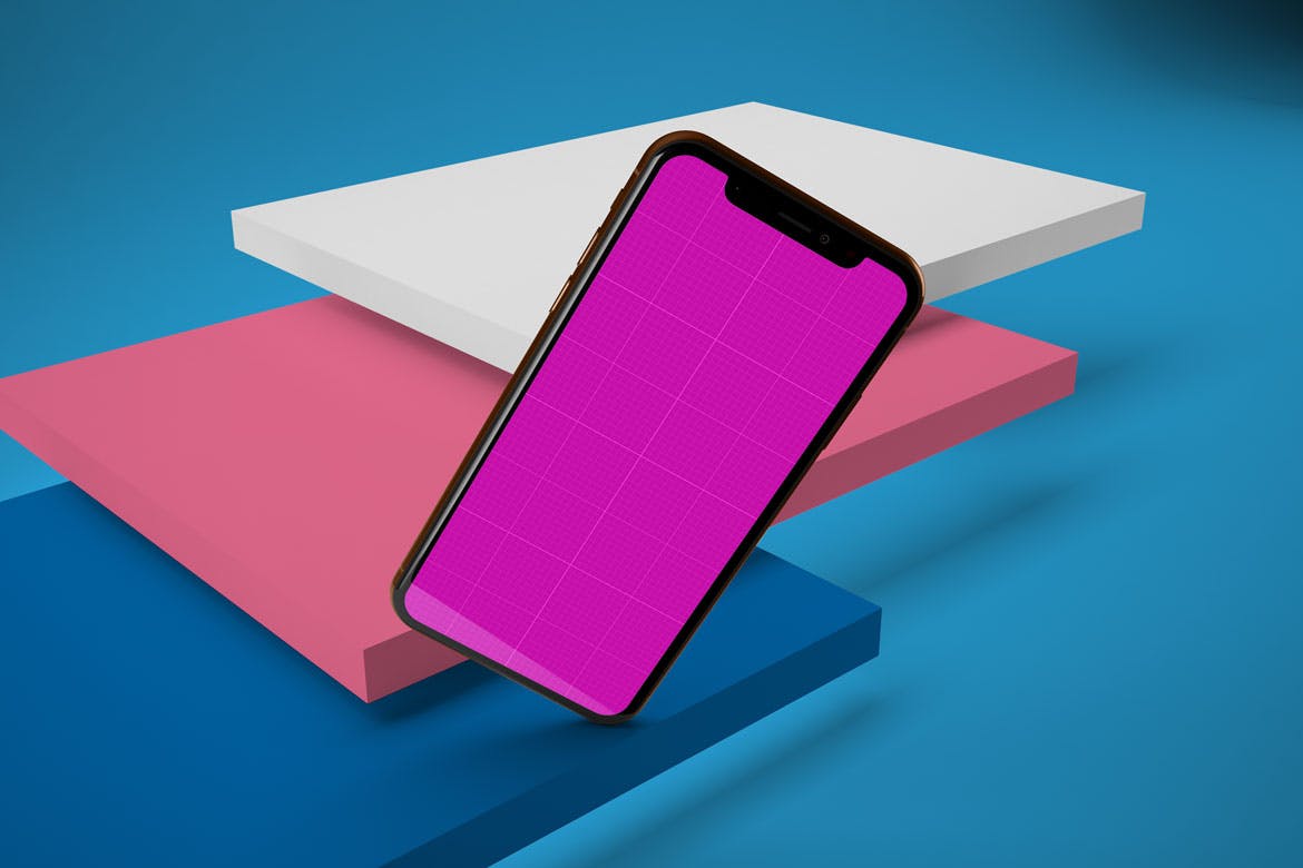 iPhone XS智能手机UI设计预览样机V2 iPhone XS V.2插图(11)