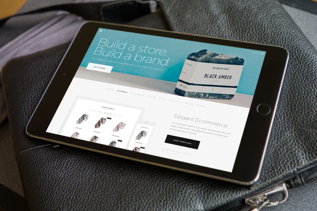 iPad平板电脑网站/APP设计展示样机模板 iPad Screen Mockup v3插图(2)