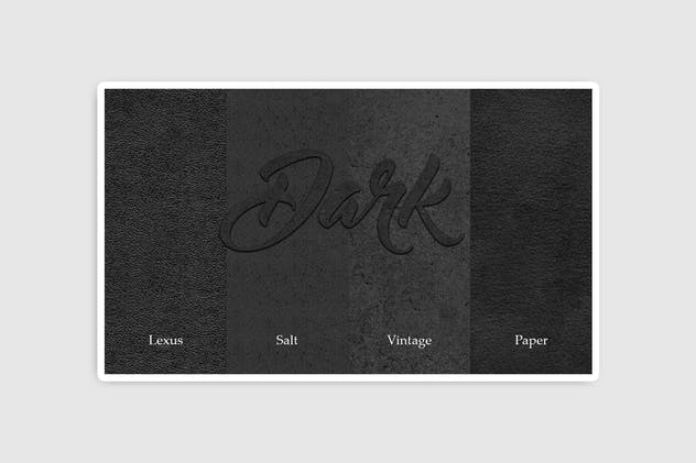 12款黑色仿正皮/绒布/墙纸纹理背景素材 Black Dark Texture插图(5)