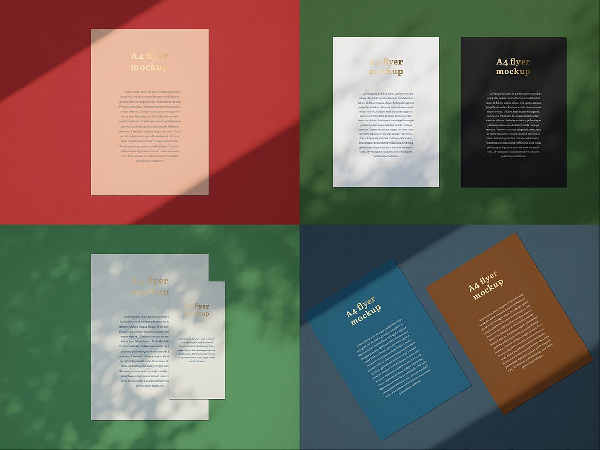 品牌VI设计系统办公用品印刷品套件样机 Stationary Mockup — Set 1插图(2)