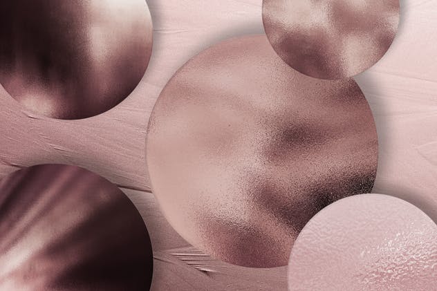 时尚高雅玫瑰金箔纸背景纹理 50 Rose Gold Textures插图(9)