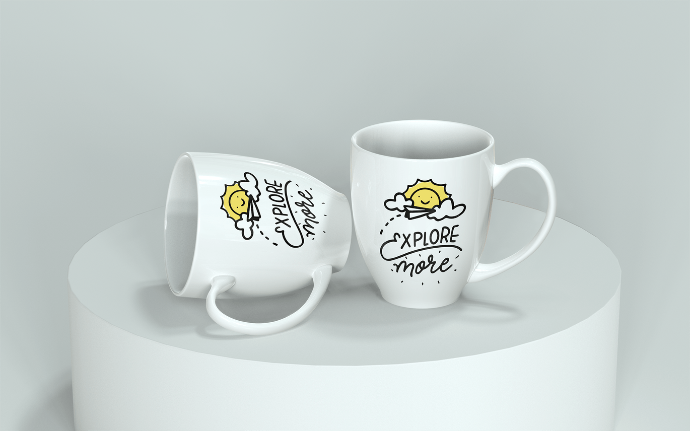 马克杯外观图案设计预览样机v2 Mug Mockup 2.0插图(6)