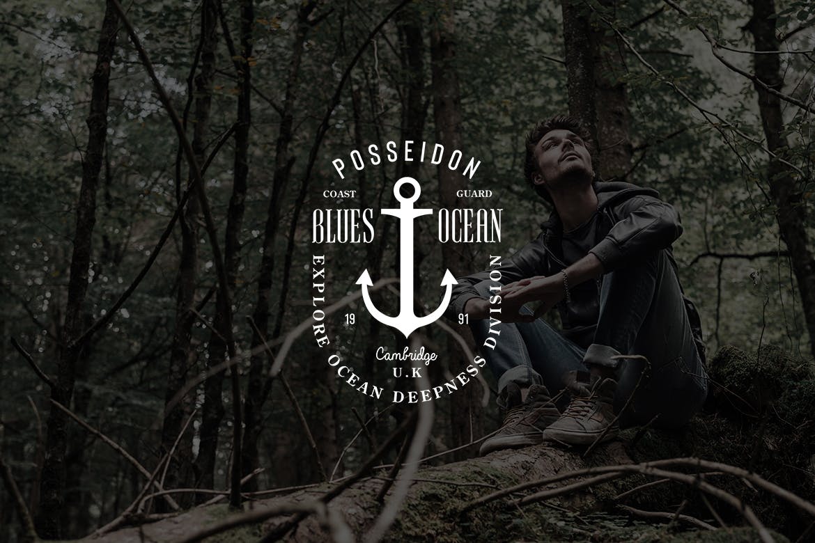 欧美复古设计风格品牌素材库精选LOGO商标模板v34 Vintage Logo & Badge Vol. 34插图(1)