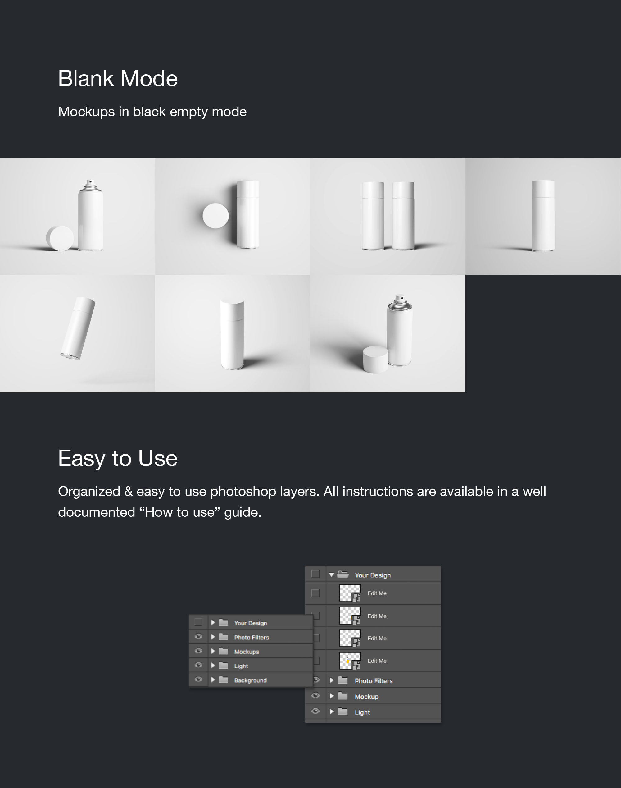 喷雾瓶/喷雾剂防晒化妆品设计样机插图(1)