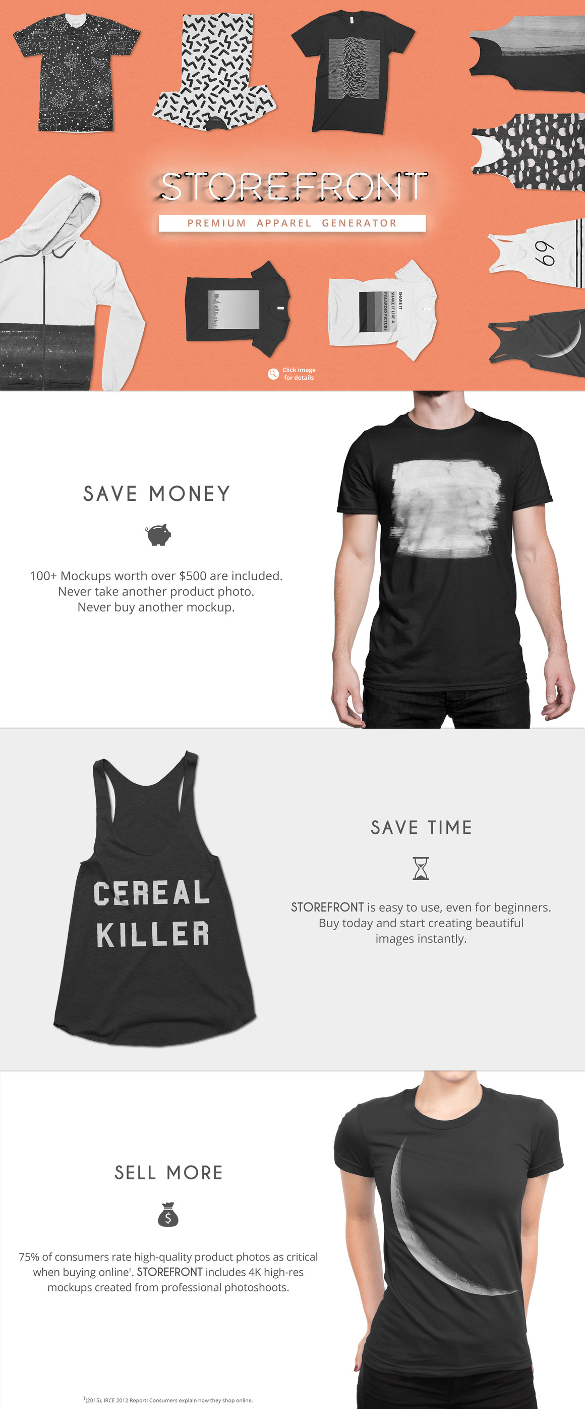 专业的服装（T恤）展示效果模型Mockup生成工具PSD下载mega-bundle-preview-new-fr