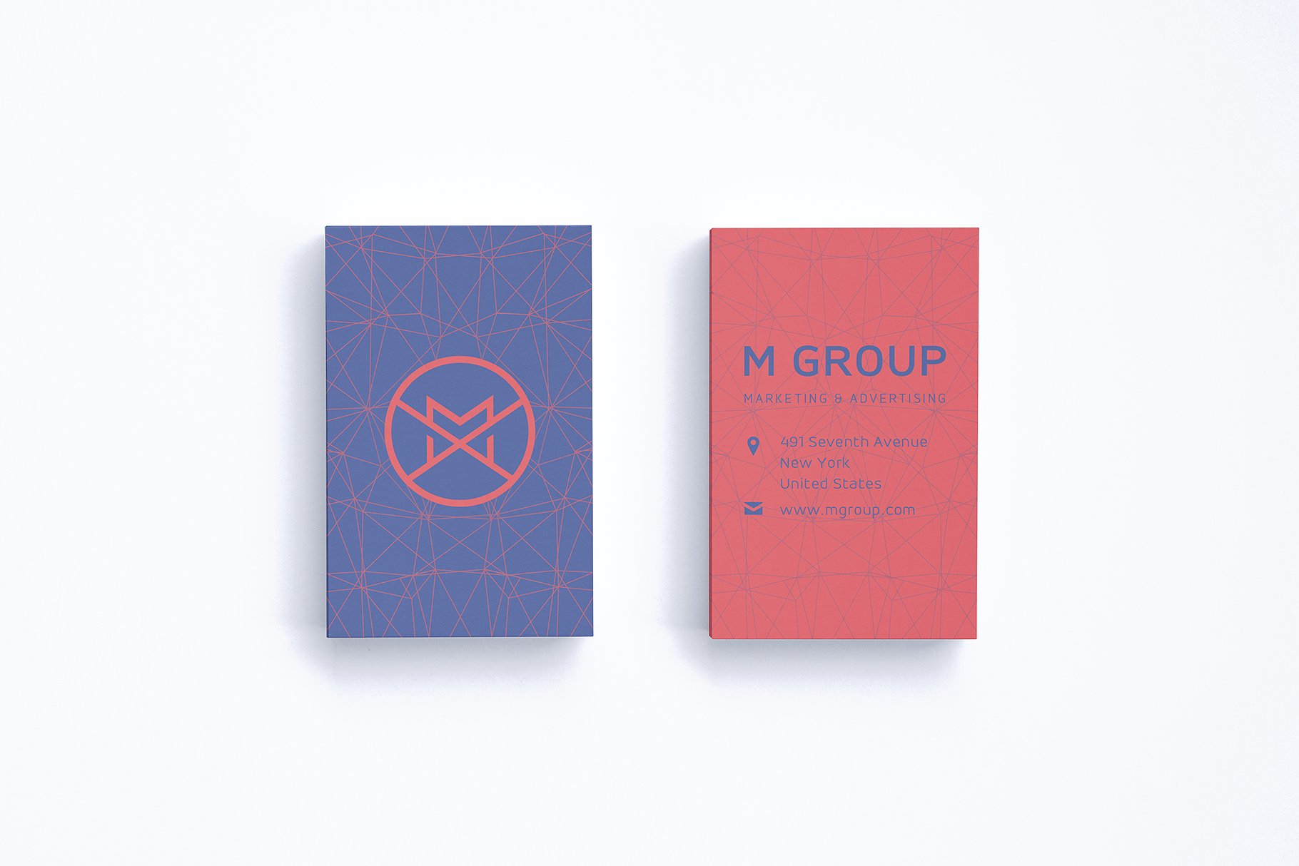 名片设计特写镜头样机模板 Close-up Business Cards Mockup v.2插图(7)