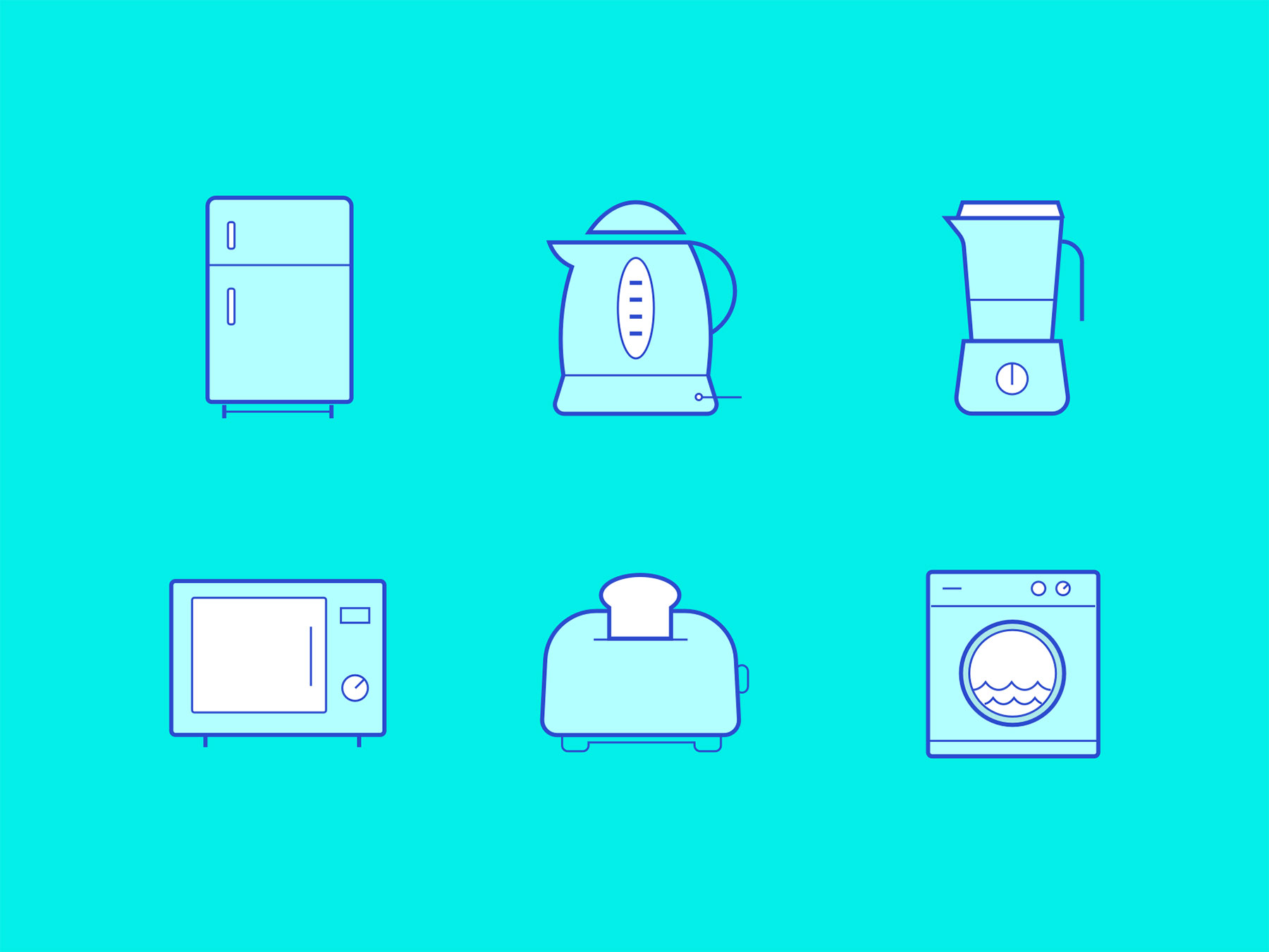 Kitchen Electric Icons