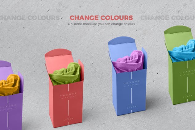 卡通T恤和包装场景样机模板合集 T-shirt and Packages Scene Generator – Perspective插图(8)