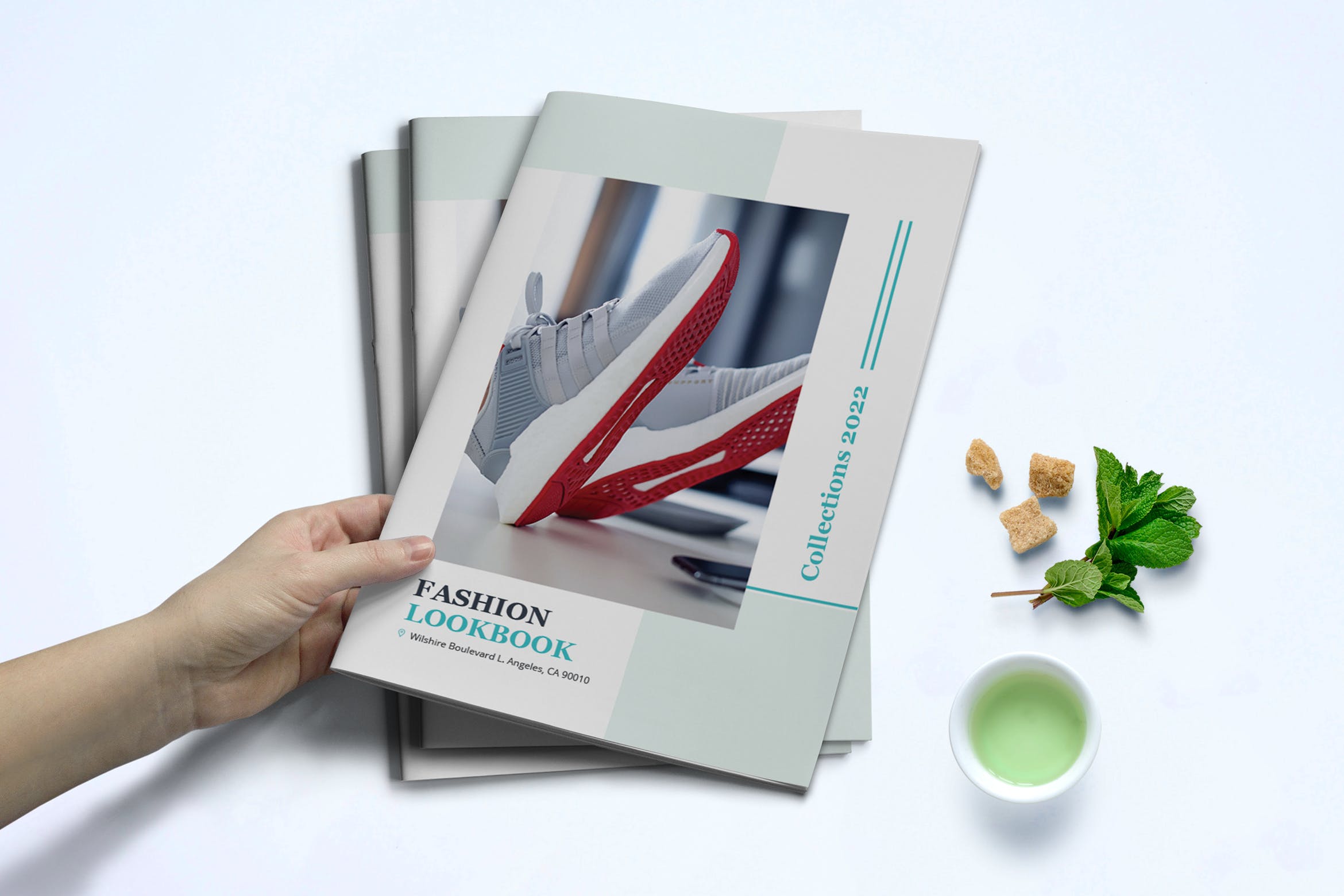 时尚服饰品牌产品目录素材库精选Lookbook设计模板 Lookbook Template插图