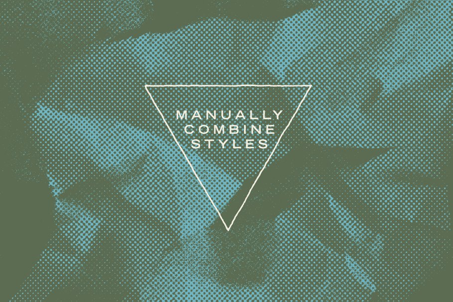 15款半色调皱褶纸张纹理 15 Crumpled Paper Halftone Textures插图(4)