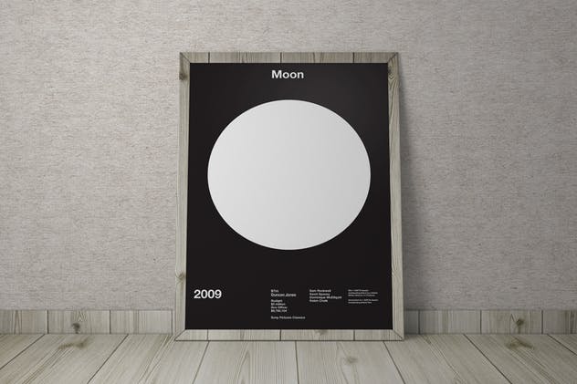 垂直摆放画框相框样机模板 Frame Mockup – Vertical插图(5)