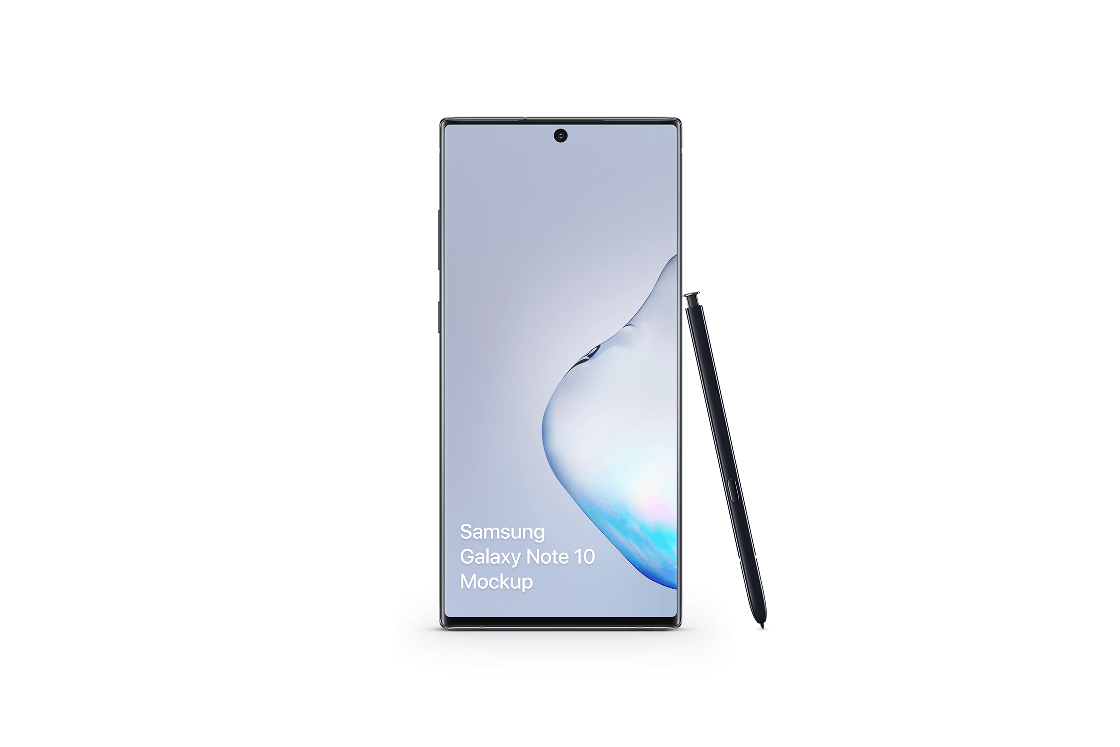 三星Galaxy Note 10手机样机模板 Samsung Galaxy Note 10 Mockup 1.0插图(7)