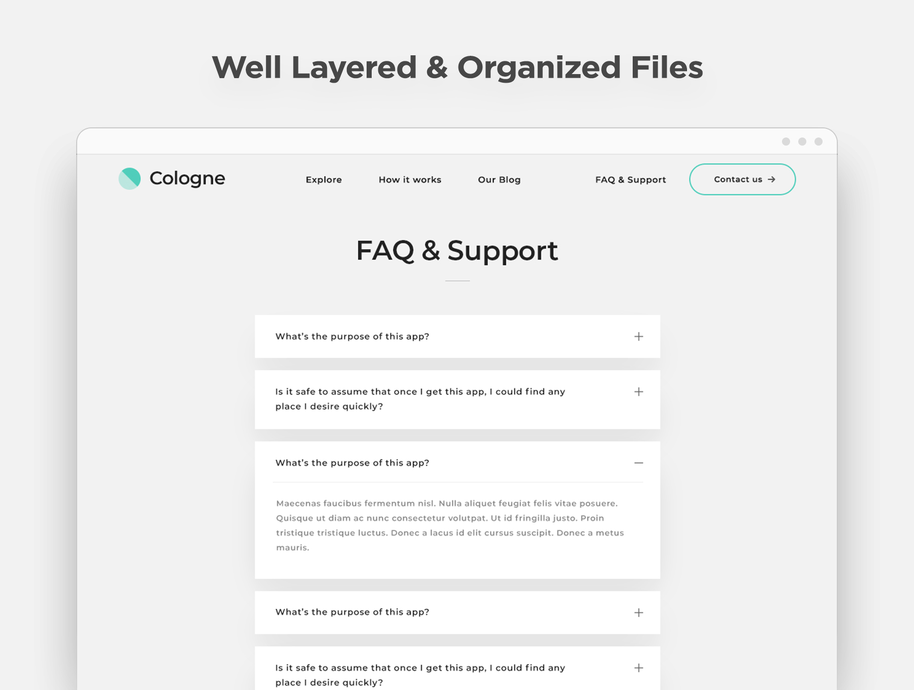 素材库下午茶：响应式旅行APP产品官网网页模板下载插图(4)