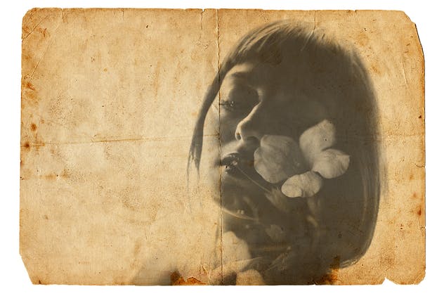 复古旧电影老照片样机模板 Vintage Photo Effects插图(7)