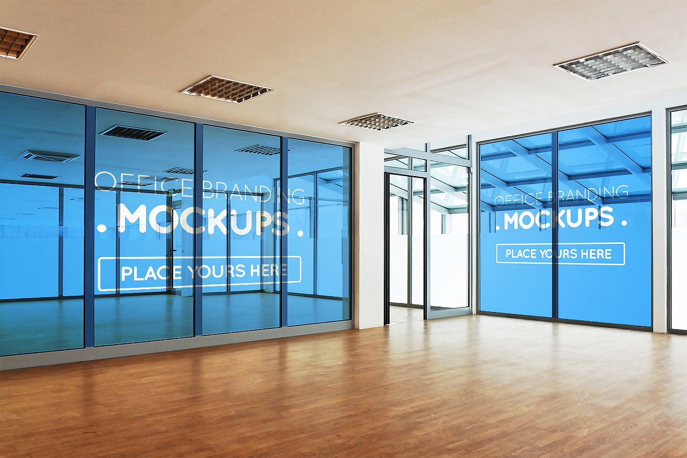 20多个办公室品牌样机展示模型mockups插图