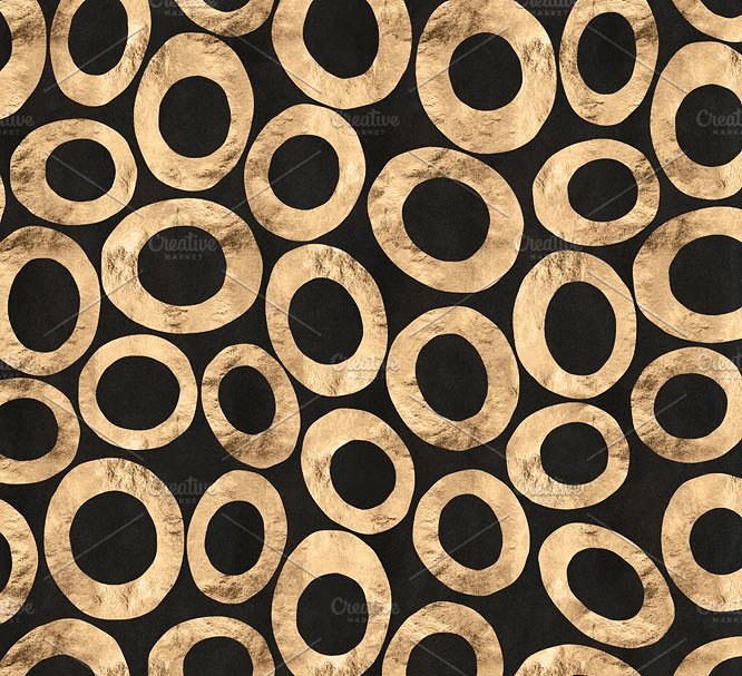 玫瑰金现代圆点金箔图案纹理 Rose Gold Mod Dot Foil Patterns插图(1)