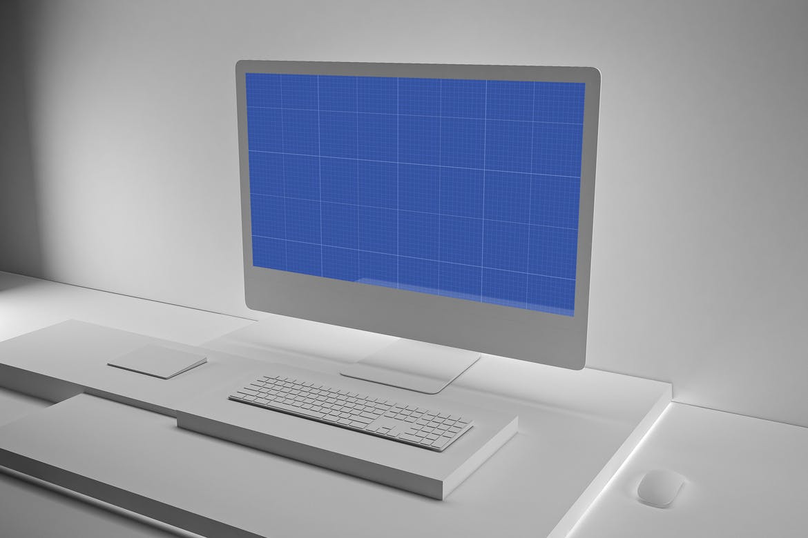 极简设计风格iMac一体机电脑样机v2 Clean iMac Pro V.2插图(11)