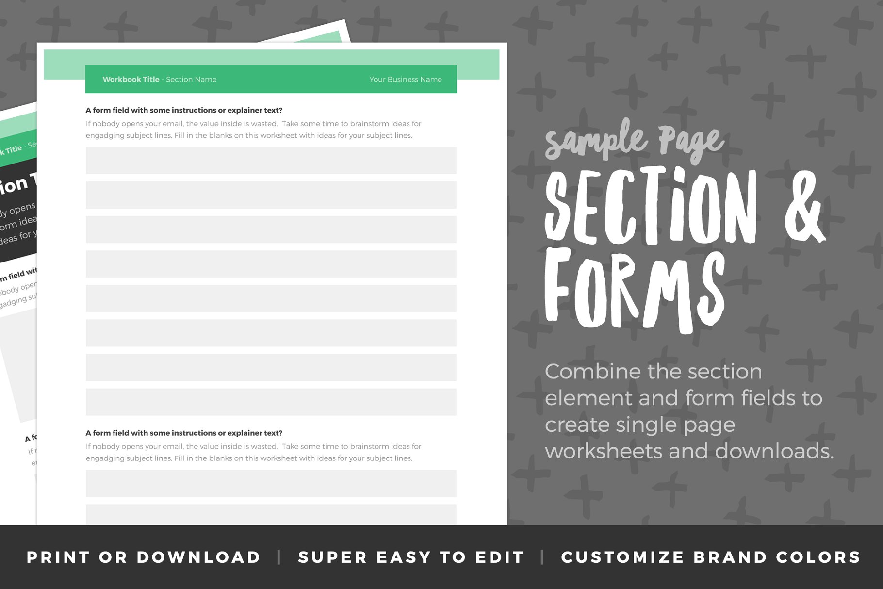 公司产品咨询调查问卷模板 Workbook Toolkit Vol 3插图(3)