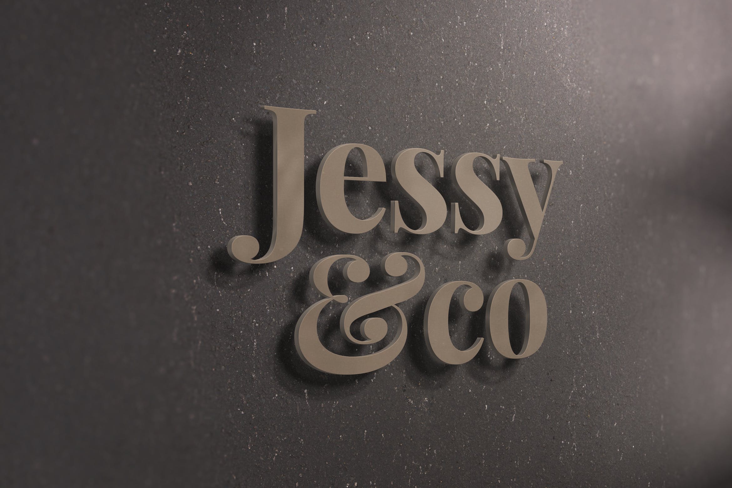 3D立体Logo&商标设计效果图样机素材库精选 3D Logo and Sign Mockup插图