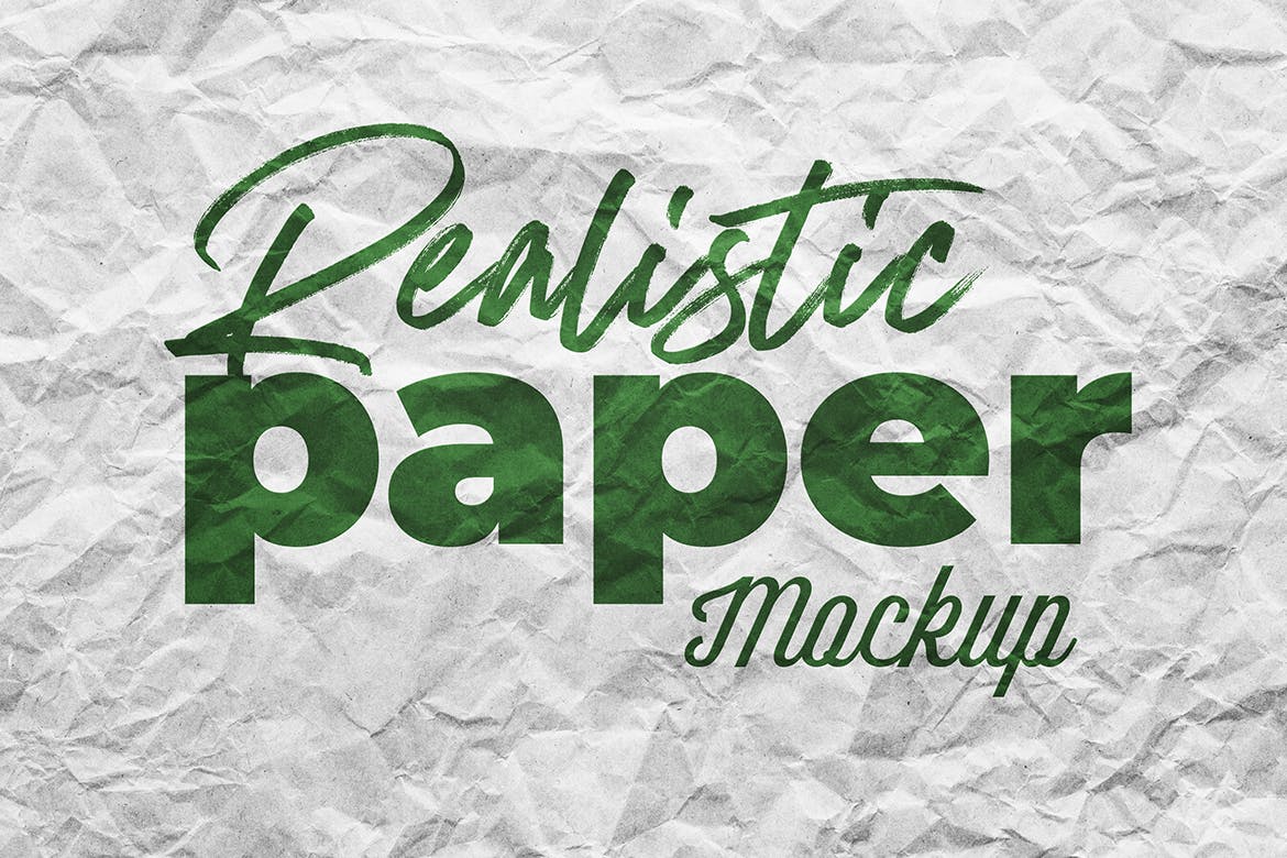 Logo设计印刷效果图纸张样机模板v2 SGM – Paper Logo Mockup.02插图