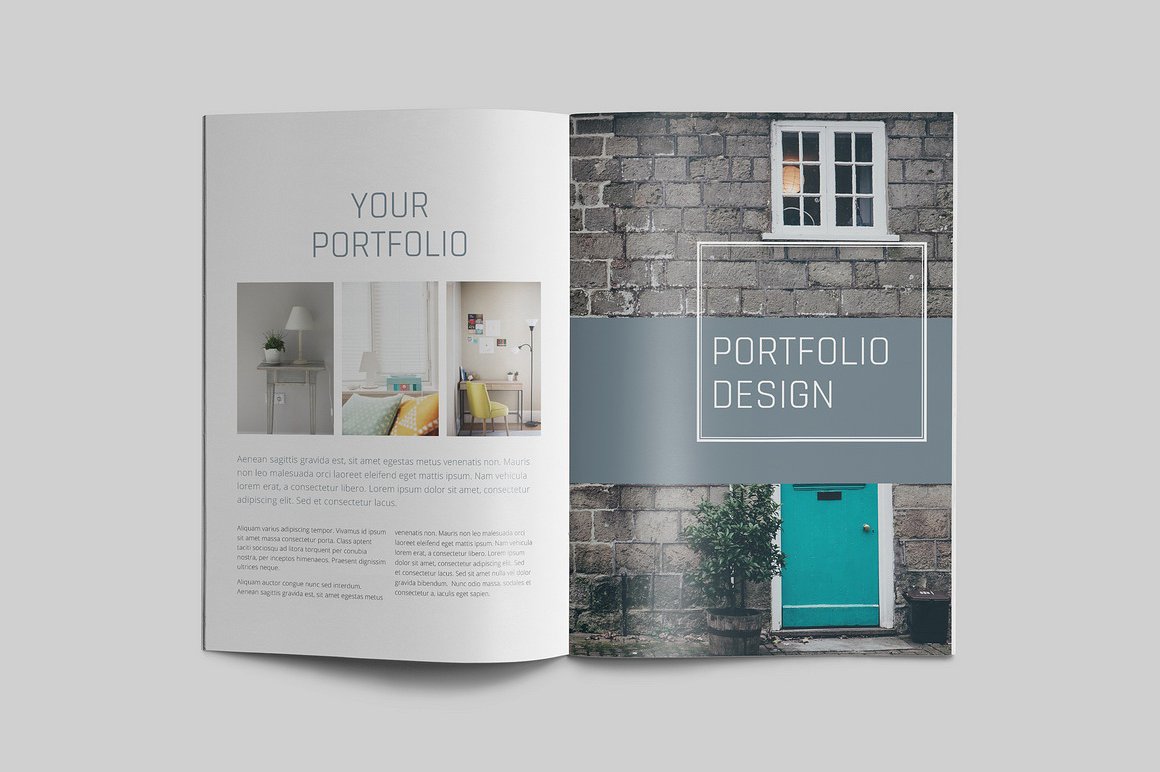 100页漂亮极简的商业化杂志模板下载[indd]插图(2)