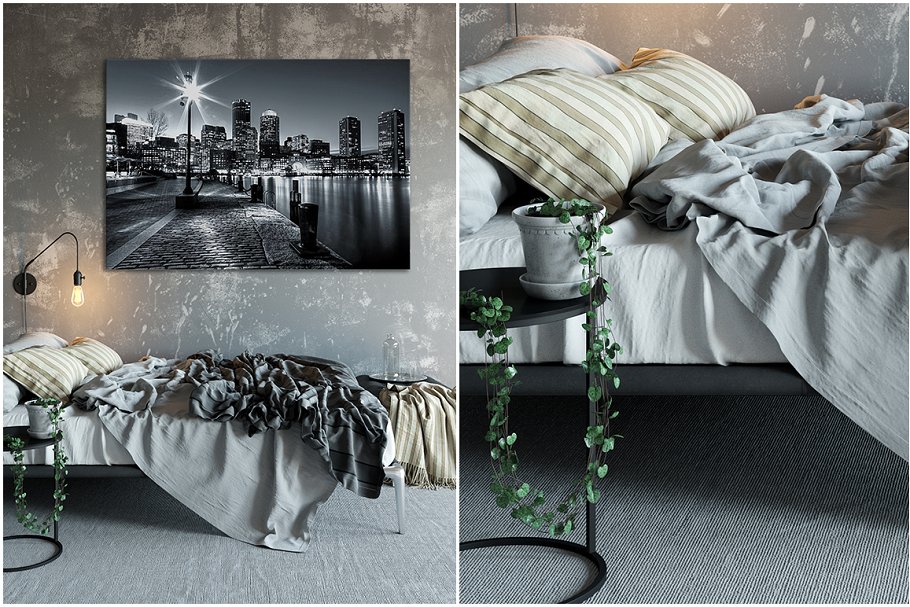 超级现代相框样机组合 Interior Frame Mockup Bundle Vol 3 [2.65GB]插图(12)