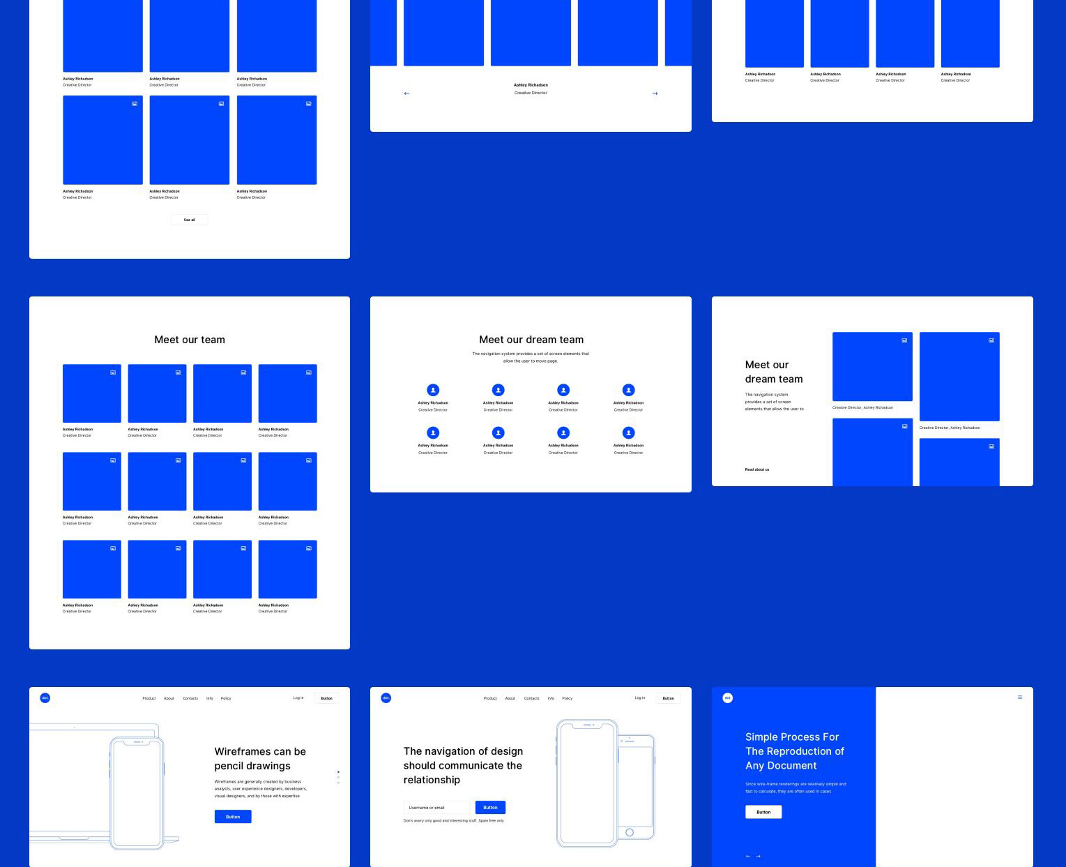 UI界面设计必备：高效率高保真产品原型线框图套件 dot [SKETCH, XD & Figma]插图(9)