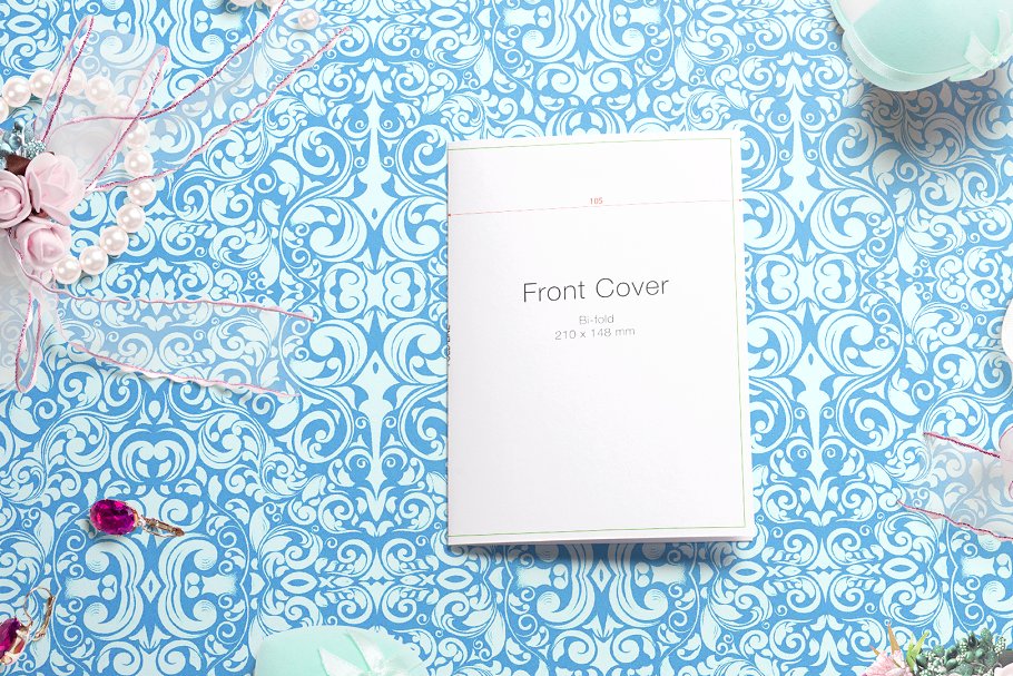 婚礼贺卡邀请卡样机 Wedding Greeting Cards mockups v.1插图(4)