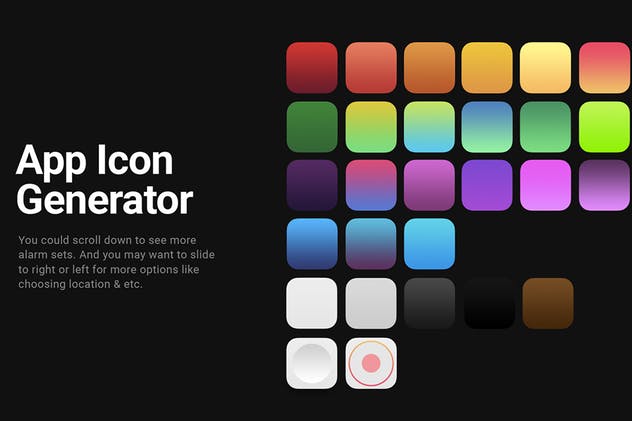 “黑与金的绝配”-多用途 APP UI 套件 Gold &  Coal – UI Kit for Mobile插图(9)