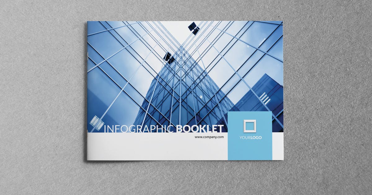 A5尺寸大小公司宣传画册设计模板插图