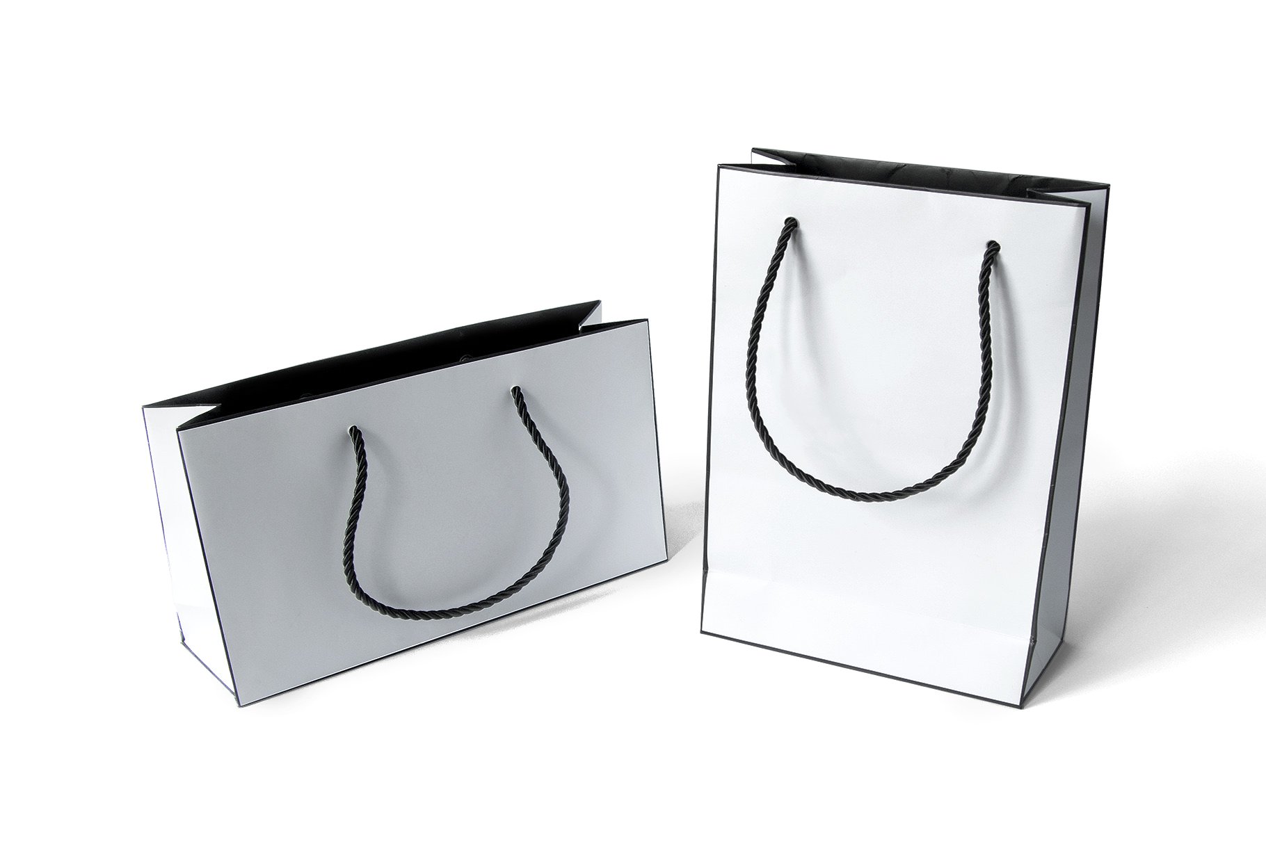 时尚纸袋礼品袋样机模板 Fashion paper bags mockups插图(4)