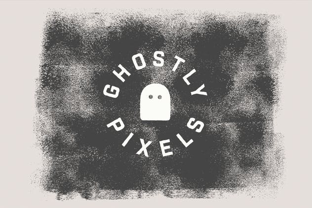 高分辨率滚墨矢量纹理复古做旧设计素材 Rolled Ink Textures插图(2)