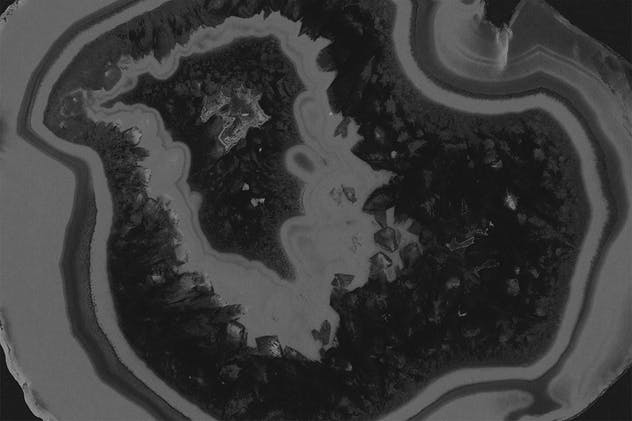 单色玛瑙纹理设计素材 Monochrome Agate Textures插图(3)