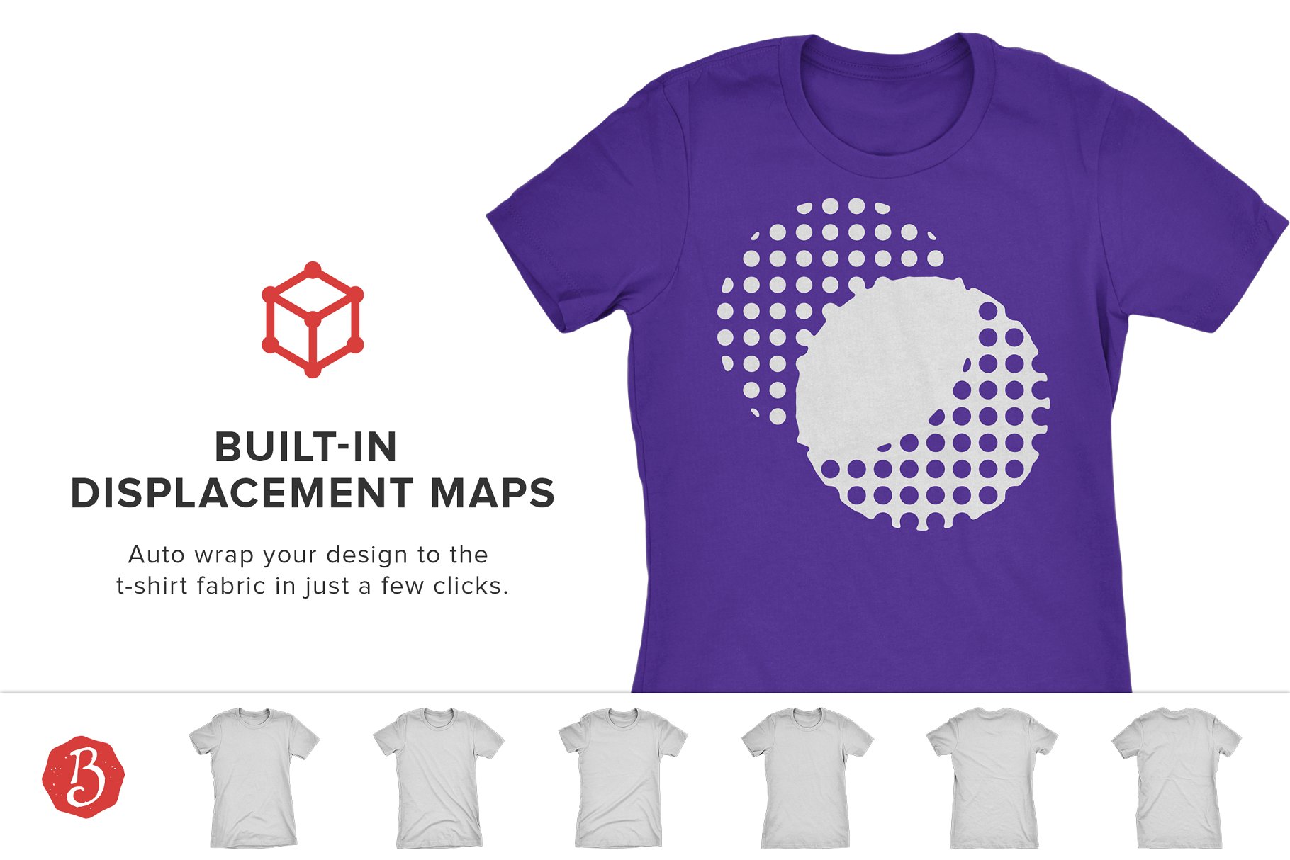 男装T恤样机模板 Next Level 3900 T-Shirt Mockups插图(2)