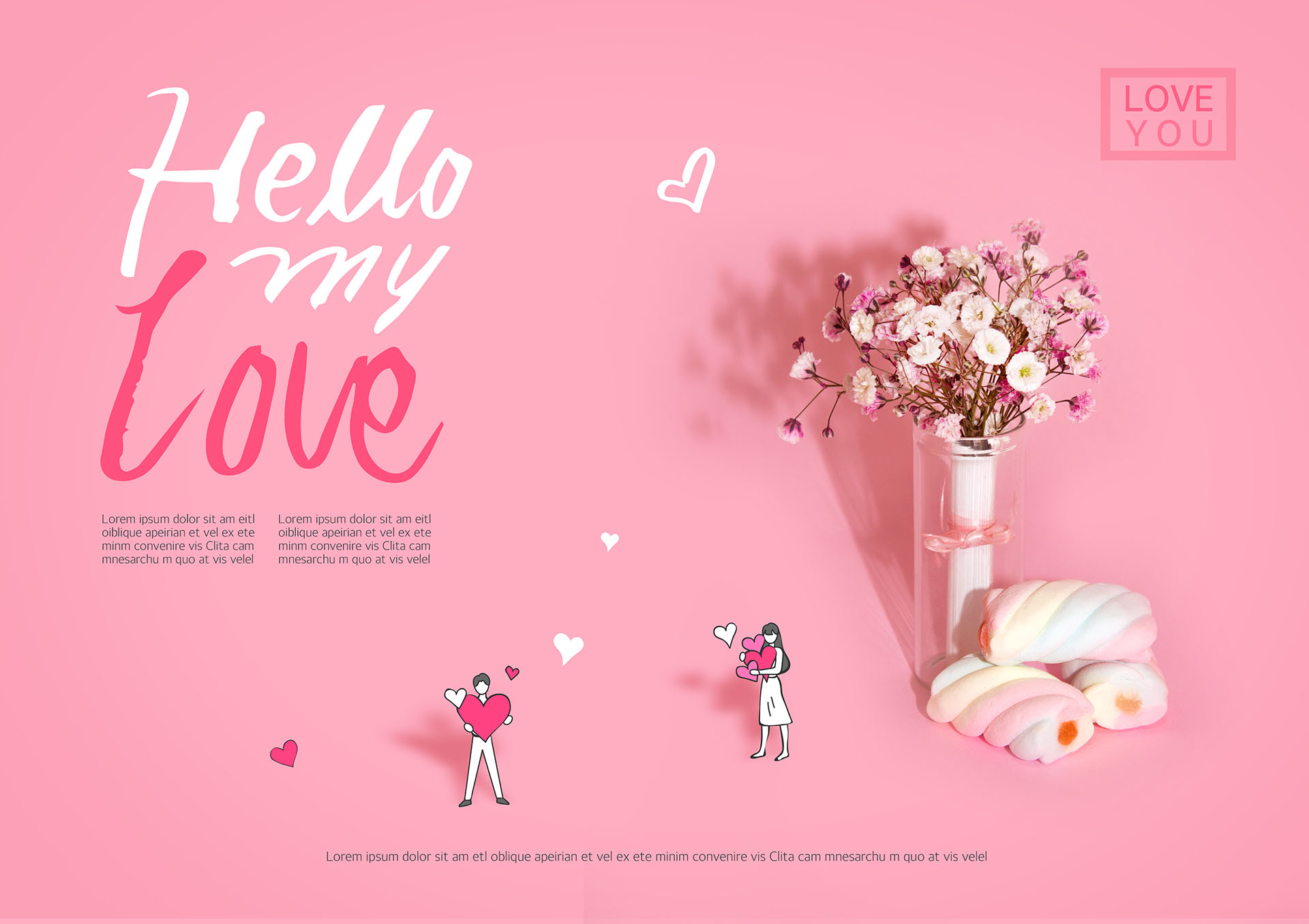 情人节礼品海报PSD素材模板插图(20)