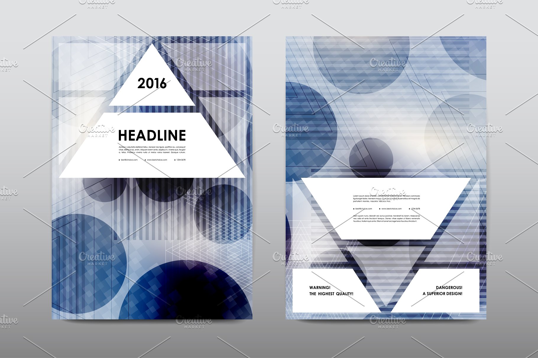 50+商业企业宣传小册子模板 50+ Business Brochures Bundle插图(30)