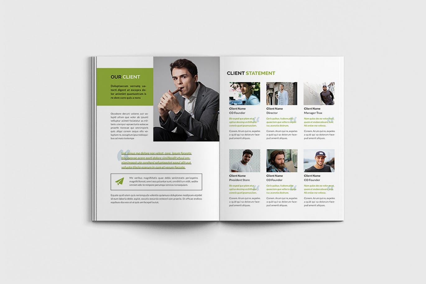 简约好用的A4尺寸营销宣传画册房地产楼书杂志书籍装帧设计模板插图(5)