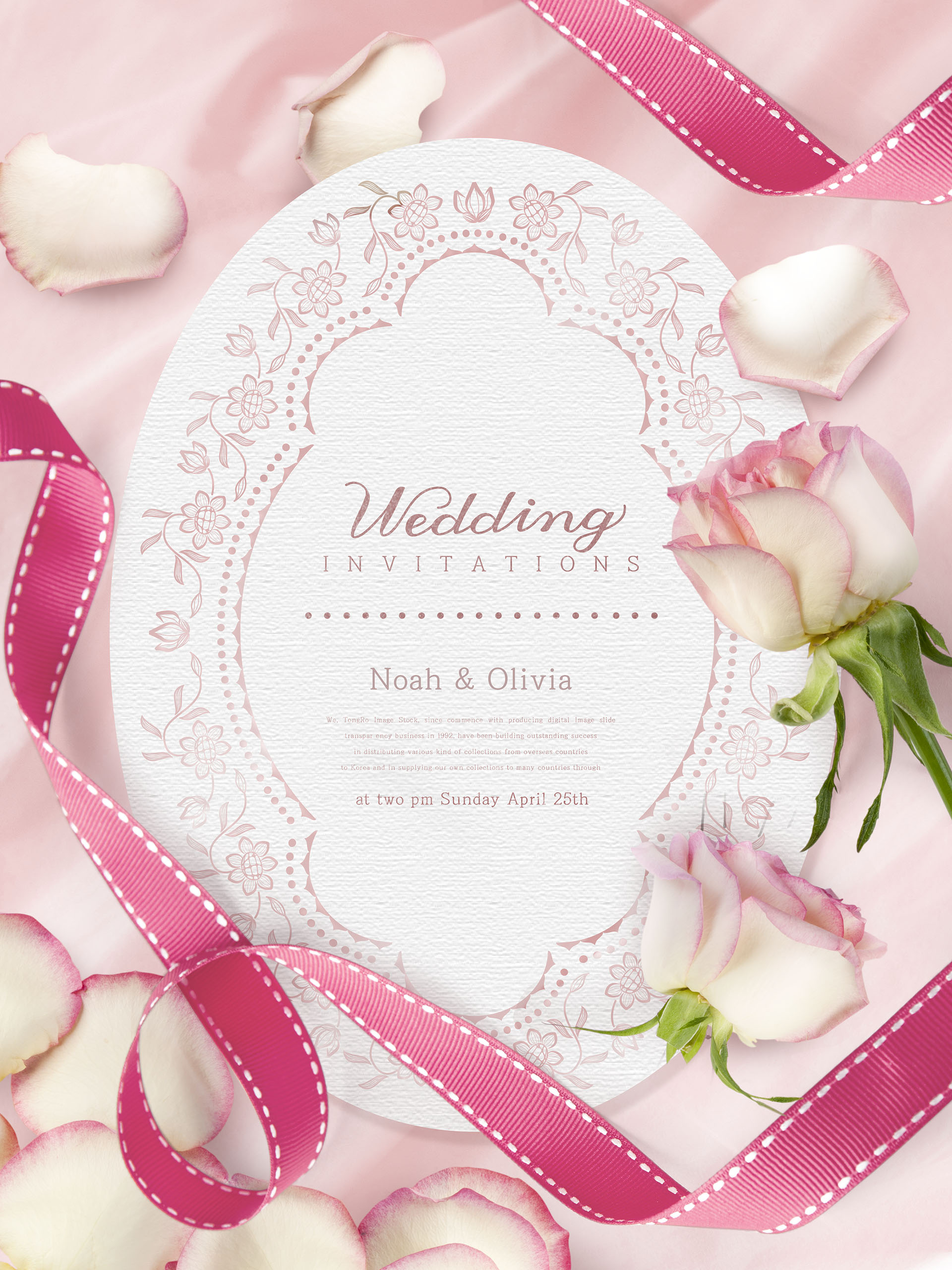 漂亮的三八节情人节礼物海报创意PSD模板插图(7)