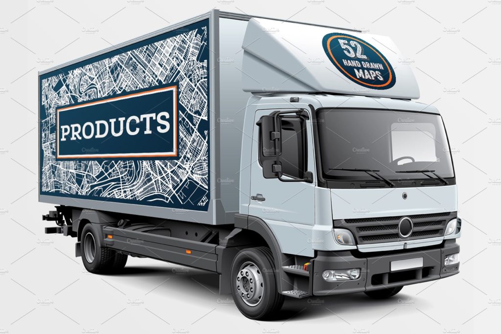 52款手绘地图素材合集下载[ai,eps,psd]插图(5)