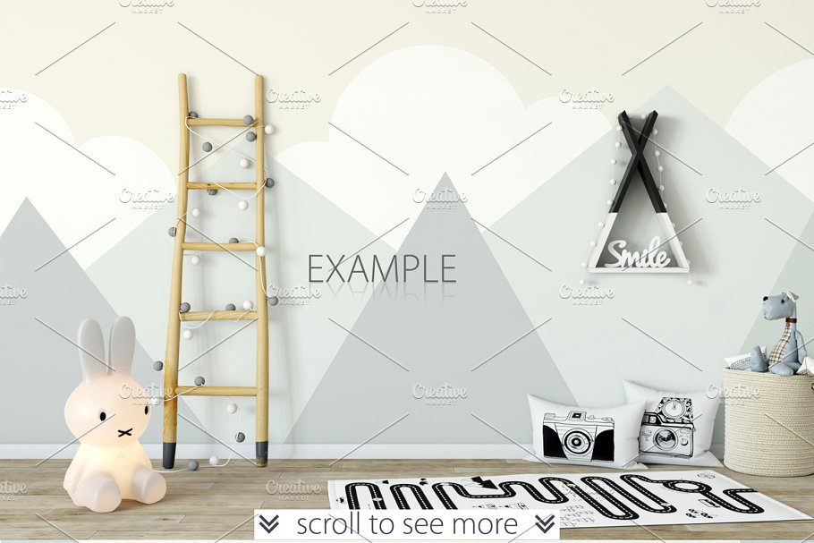 儿童主题场景生成素材包 KIDS Scene Interior Creator插图(8)