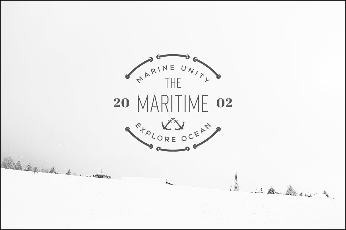 欧美复古设计风格品牌素材库精选LOGO商标模板v21 Vintage Logo & Badge Vol. 21插图(2)